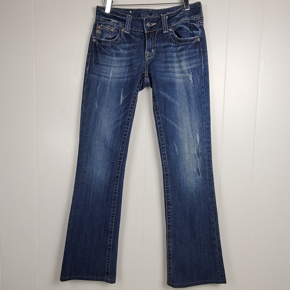 Miss Me boot cut jeans JPW5078-4 size 28 - Picture 12 of 13